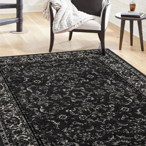 Maestro Beluchi Dark Grey Rug