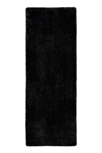 Snug Super Soft Shaggy Rug Plain Black