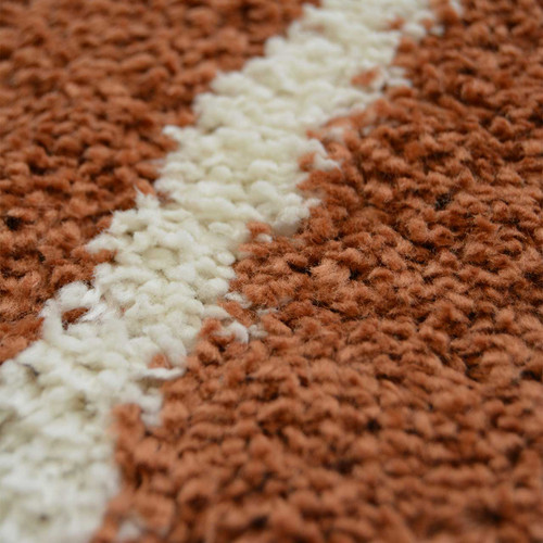 Snug Super Soft Shaggy Rug Bubbles Terra