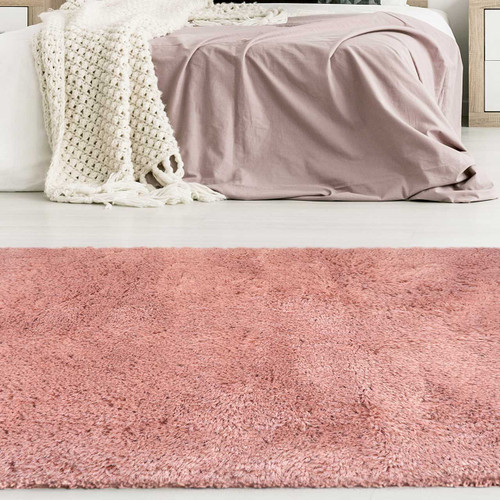 Soft Washable Rug Cosy Pink