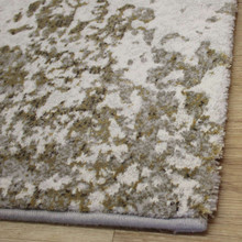 On Sale Quartz Dust Metallic Gold Rug 80x150cm