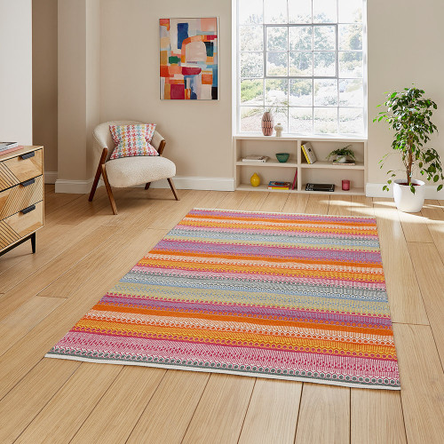 Cascade Bright Multi Rug