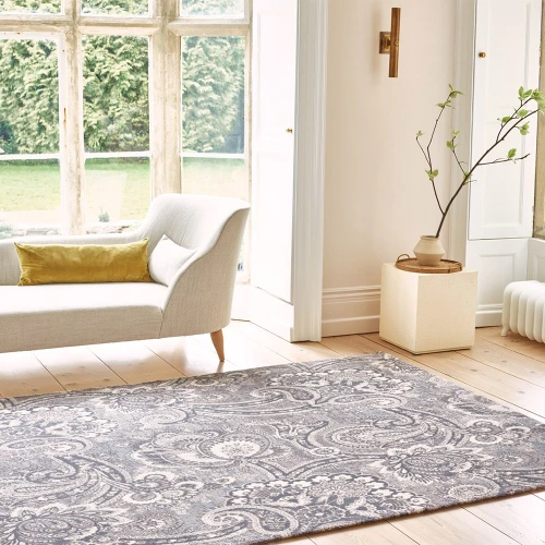 V&A Calisia Victoriana Heather Traditional Rug