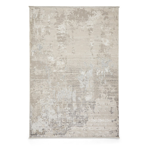 Mirage Grey Modern Abstract Faded Rug