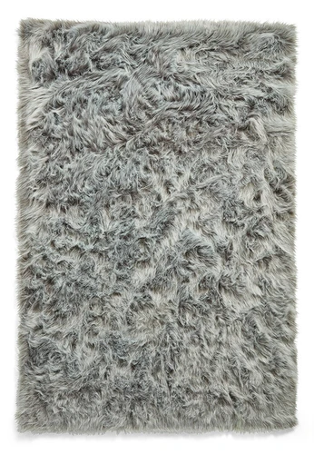 Polar Plush Light Grey Soft Shaggy Rug
