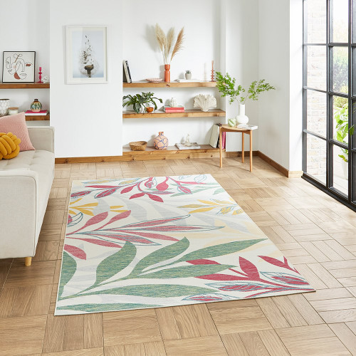 Spectrum Multi Floral Modern Rug