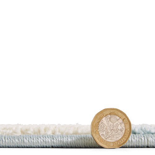 Catherine Lansfield Sorral Leaves Botanica Blue Rug