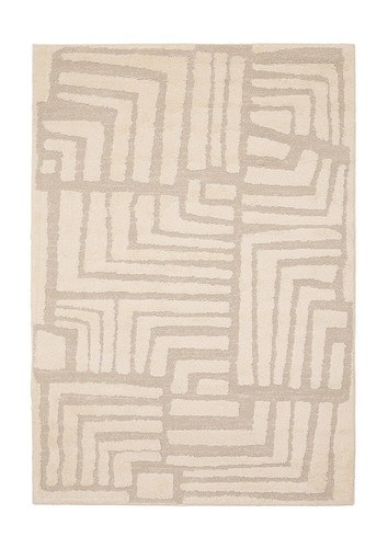 Ava Illusion Cream Rug silo