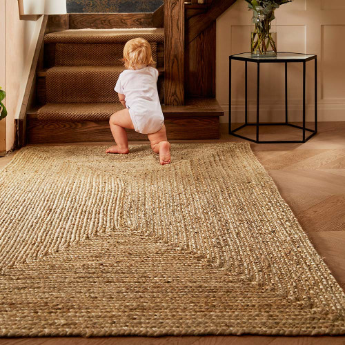 Origins Jute Extra Natural  Rug Runner