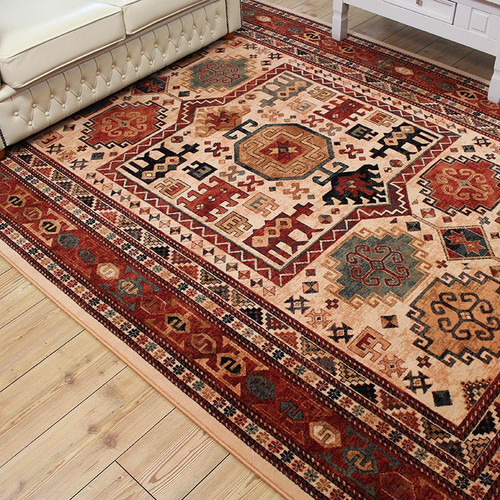 Kashkuli Terracotta Large Traditional Rug Runner