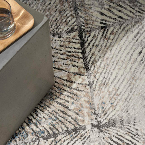 Calvin Klein Infinity 03 Ivory Grey Rug Runner