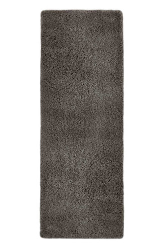 Snug Super Soft Shaggy Rug Plain Charcoal Runner