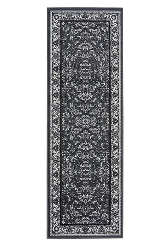 Maestro Beluchi Dark Grey Rug Runner