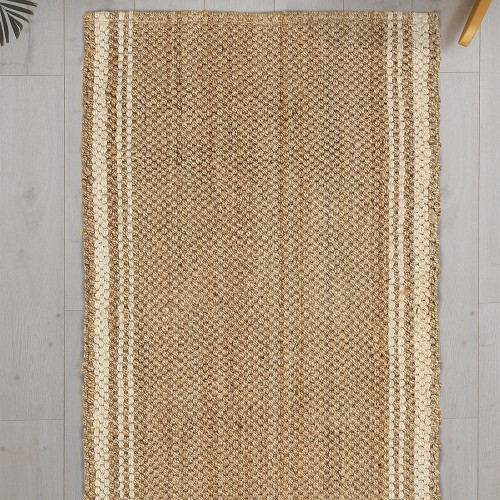 Jute Stripe Natural Rug