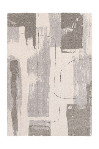 Pure Abstract Natural Grey Rug
