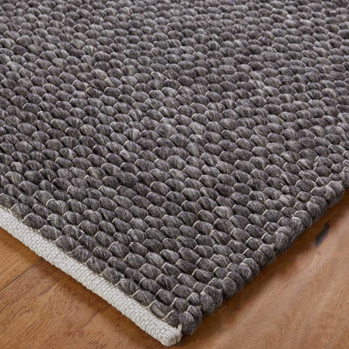 Savannah Wool Rug Charcoal Runner