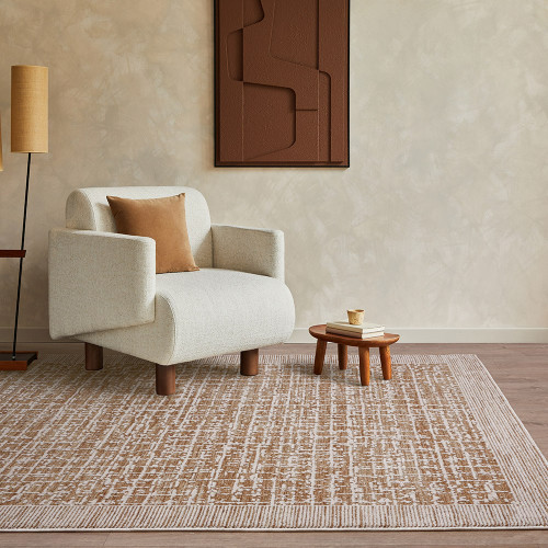 Anders AN11 Abstract Natural Rug