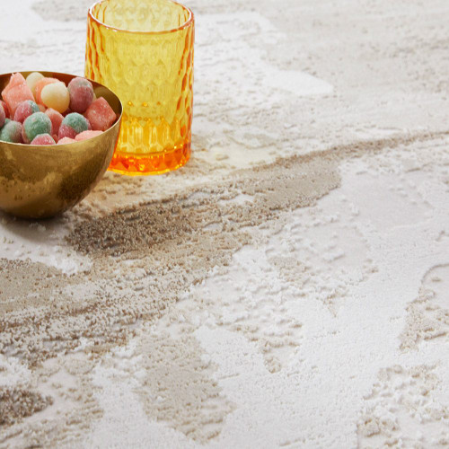 Skyline SK104 Abstract Ivory Beige Rug by Concept Looms
