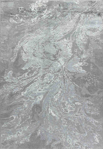modern abstract water flow grey rug portrait