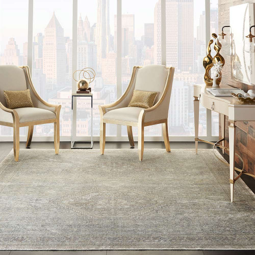 On Sale Starry Nights STN04 Cream Grey Rug 160x221cm
