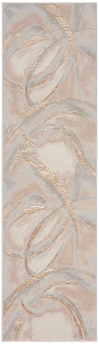 On Sale Brush Strokes Rug 01 Metallic Beige Grey 239x300cm