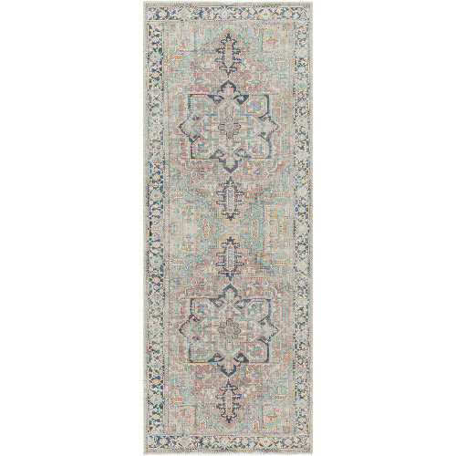 sage traditional rug portrait