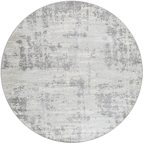 grey abstract rug portrait