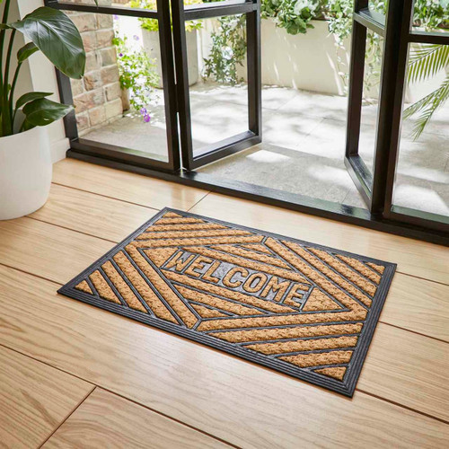 On Sale Coco Rubber Welcome Coir Mat 45x75cm