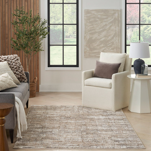 Sustainable Trends SUT06 Ivory Mocha Rug