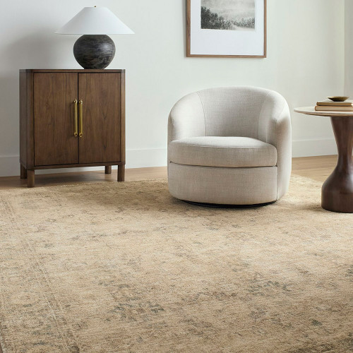 Fetscher Vintage Beige Rug by Galey Alix x Livabliss