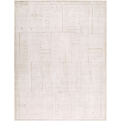 Alba Modern Graphic Ivory Rug