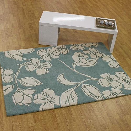 Devore Rug in Blue