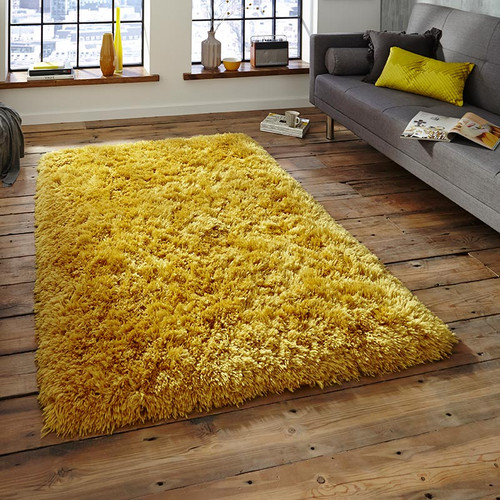 Polar Rugs Golden Yellow