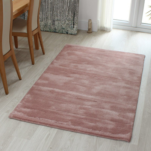 Aran Rug Rose Pink