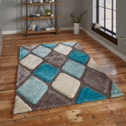 Noble House 9247 Blue Grey Rug