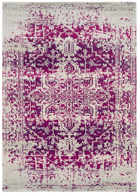 Nova Rug NV08 Antique Plum Red