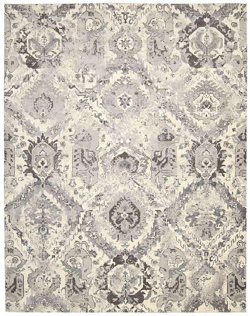 Ivory Grey Twilight Rug Persian Fade TWI03
