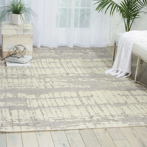 Ivory Twilight Rug Abstract TWI10