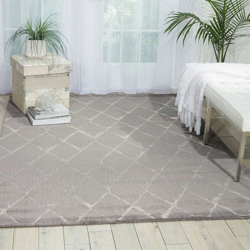Grey Twilight Rug Diamonds TWI15