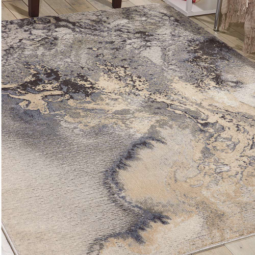 Abstract Maxell Rug MAE08 Grey