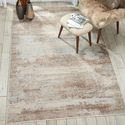 Rustic Textures RUS03 Beige Abstract Rug