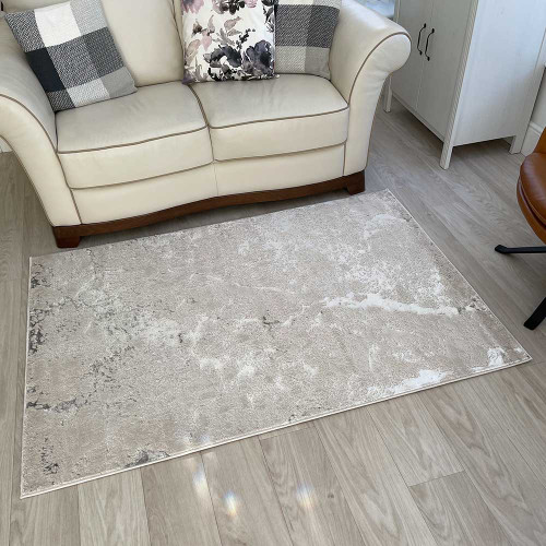 Aurora Rug AU03 Solar Silky Abstract