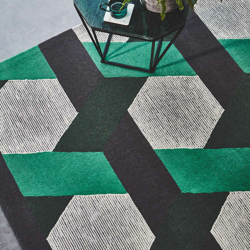 Camden Rug Green