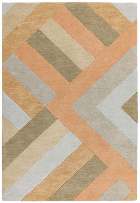 Reef Rug RF03 Big Zig Coral Wool