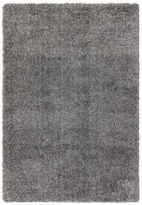 Ritchie Shag Pile Rug Grey