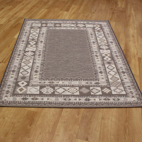 Cabana Grey Beige Rug 001 8001