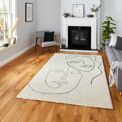 Royal Nomadic Rug A175 Cream Grey