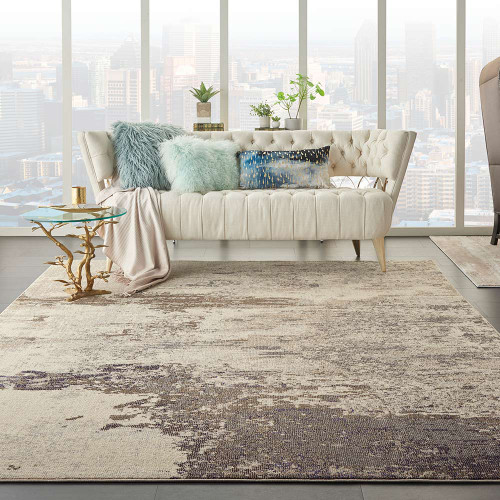 Celestial Ivory Grey CES02 Rug