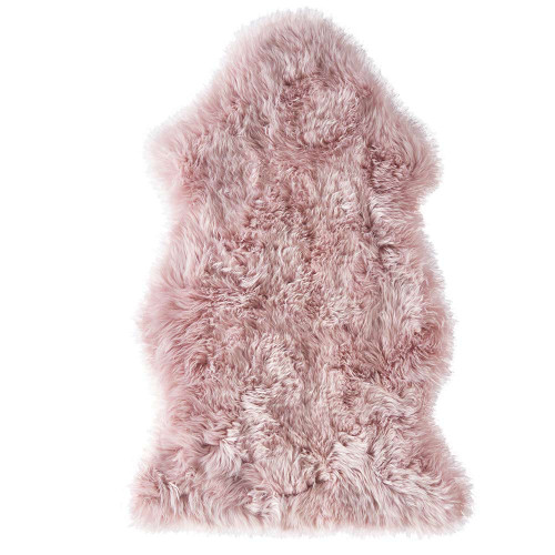 Origins Genuine Sheepskin Adobe Rose Rug