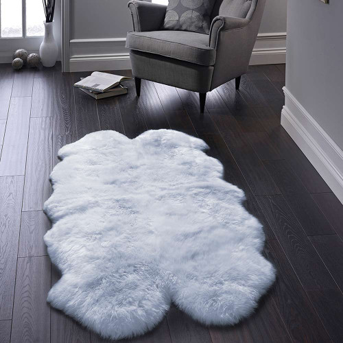 Origins Genuine Sheepskin Duck Egg Rug